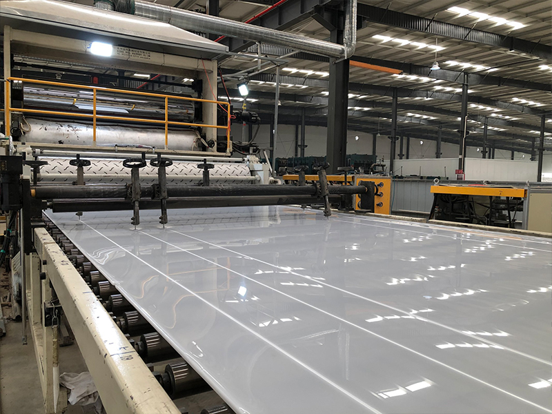 Extrusion production line